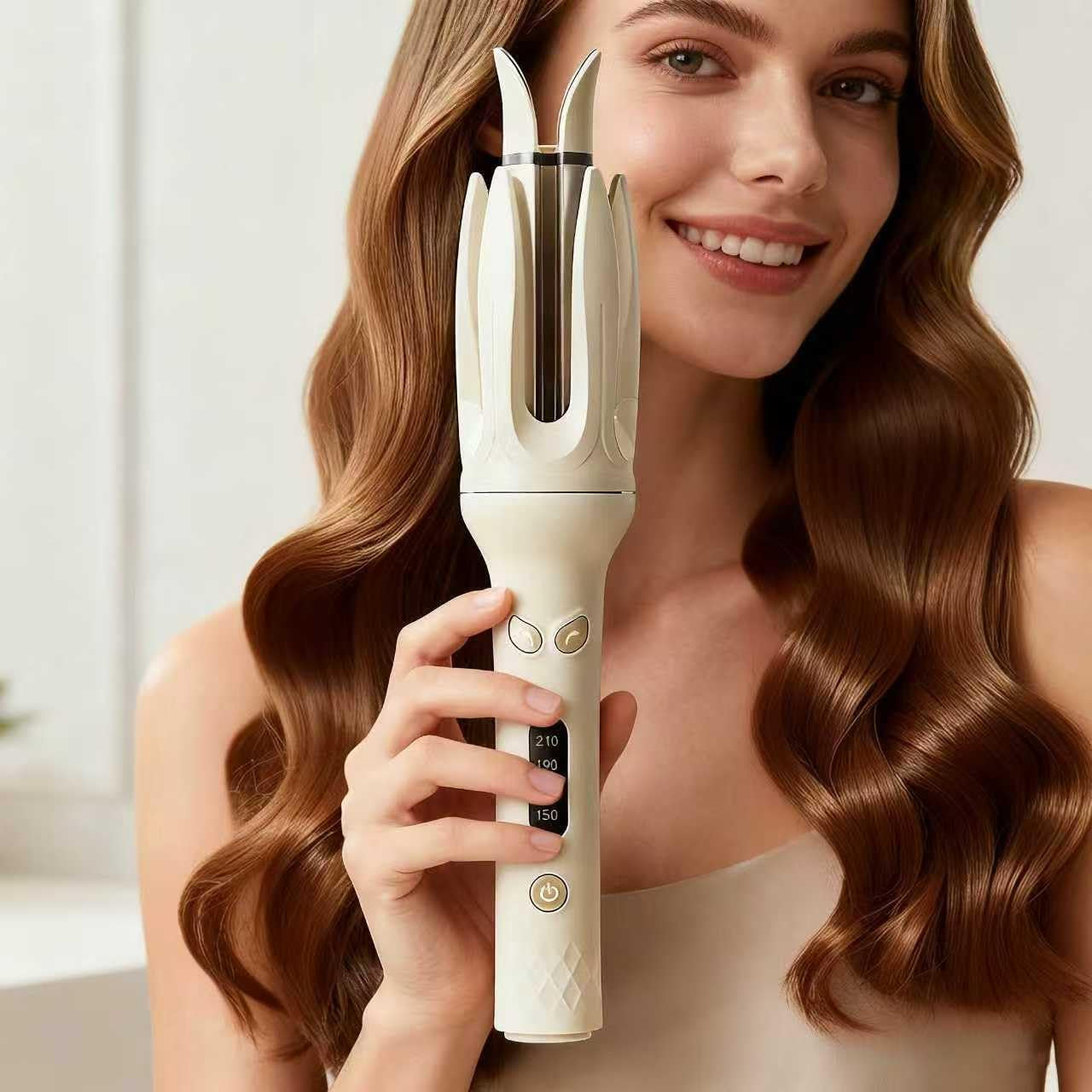 Automatic Rotating Hair Curler