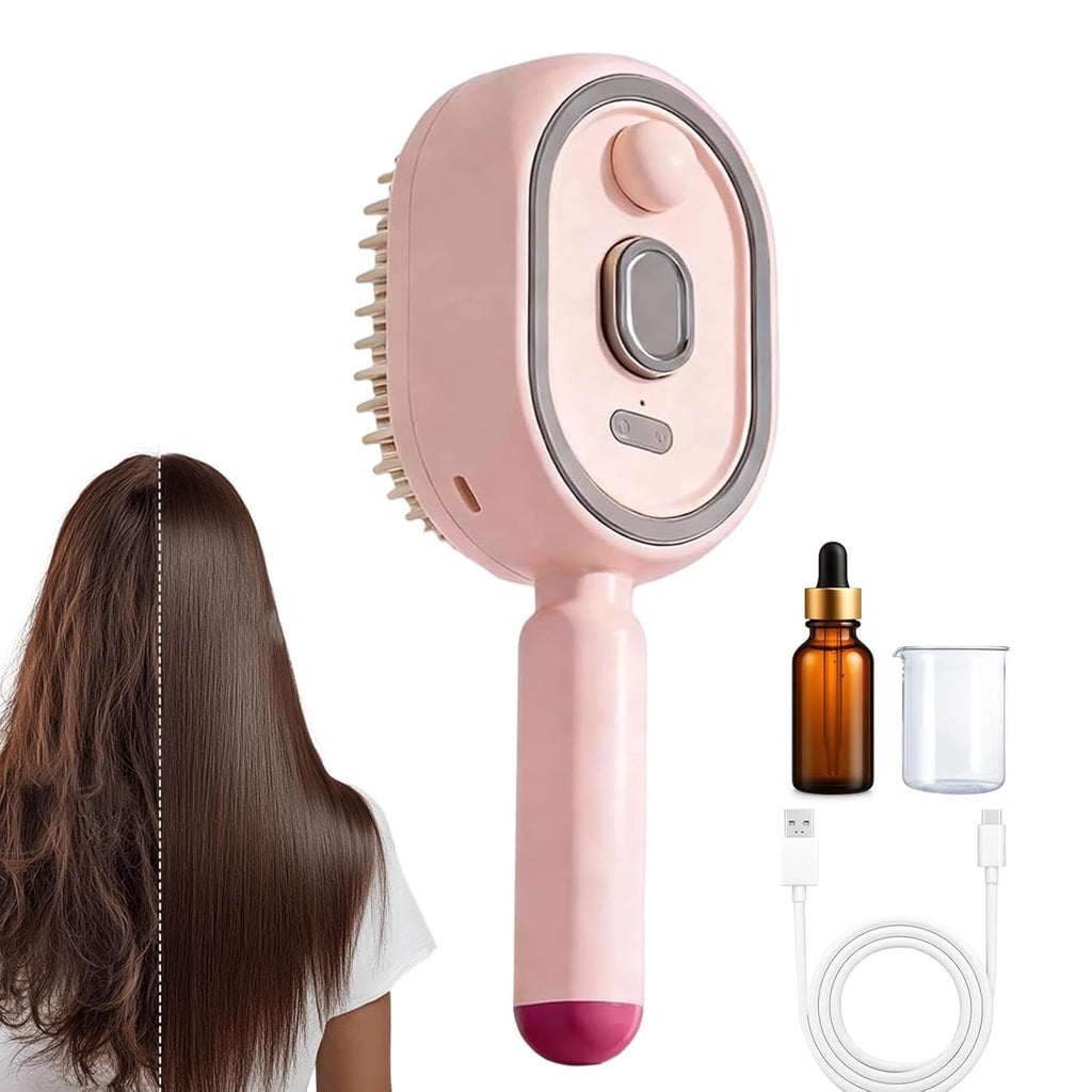 Steam Hair Straightening Brush
