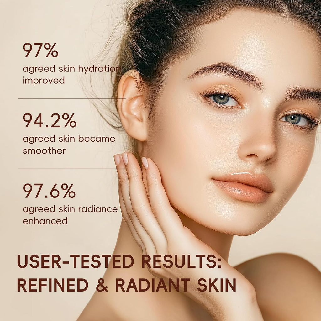 LAIKOU Skin Care Set, Korean Skin Care with Rice Cleanser, Toner, Serum, Eye Serum, Moisturizing Cream 5Pcs for Women Teen Girls Mom Daughter Mother'S Day Birthday Christmas Lover Korean Beauty