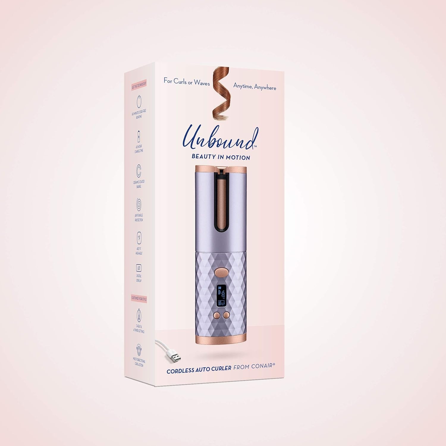 Cordless Automatic Hair Curler