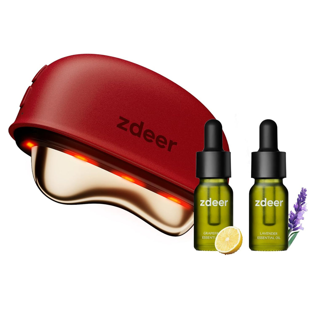 Heated Red Light Gua Sha Massager