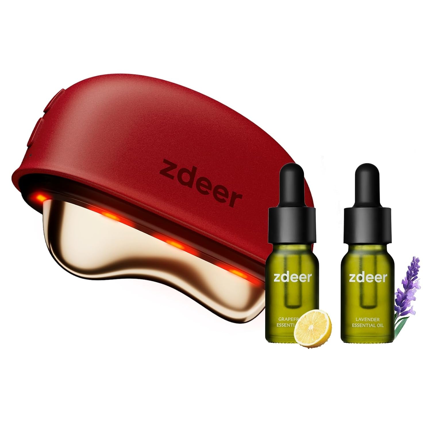 Heated Red Light Gua Sha Massager