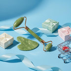 Jade Face Roller & Gua Sha Set